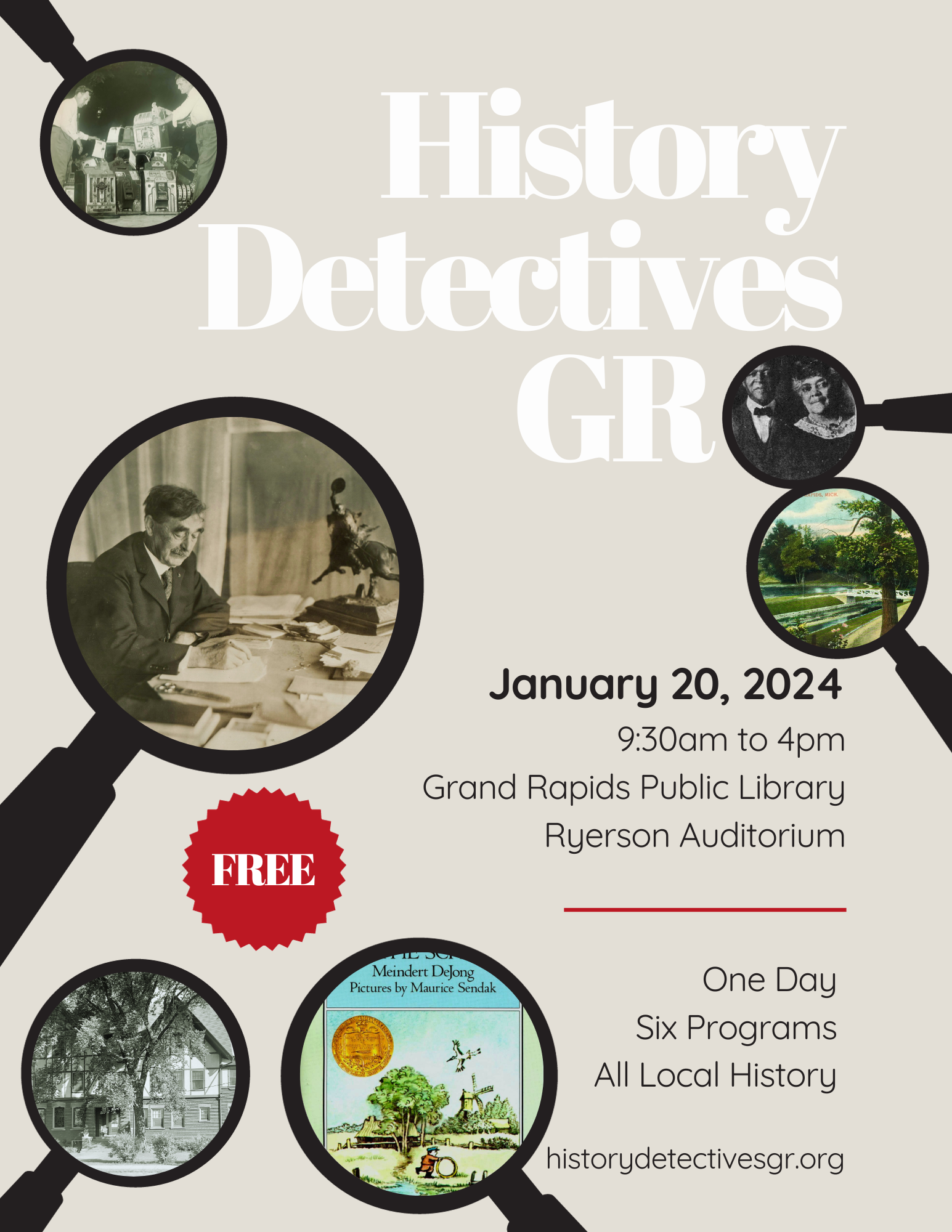 History Detectives GR 2024 Grand Rapids Historical Society